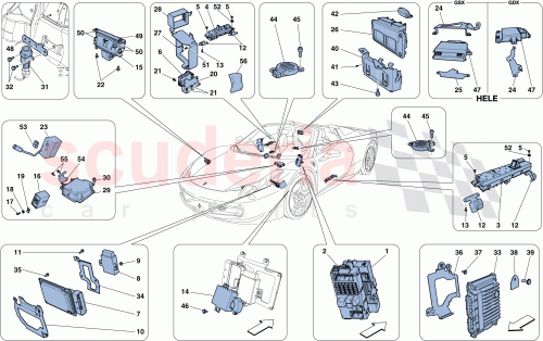 Part Diagram for Ferrari 285850