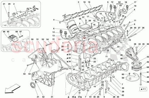 Part Diagram for Ferrari 227020