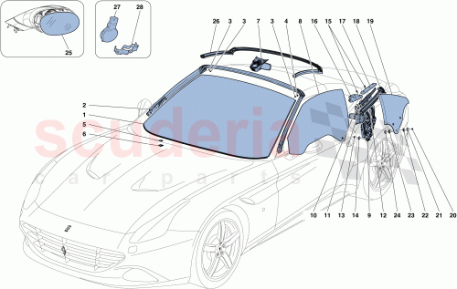 Part Diagram for Ferrari 81564500