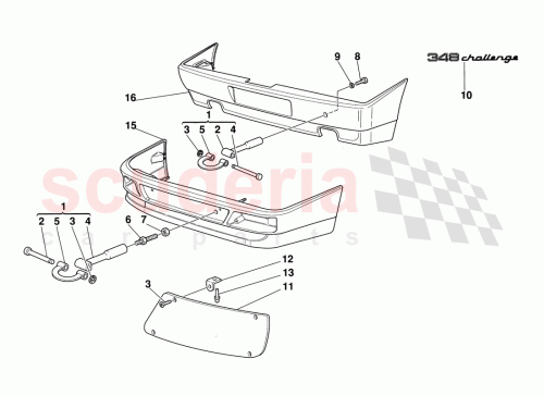 Part Diagram for Ferrari 15914977