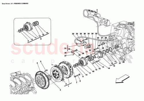 Part Diagram for Ferrari 205396