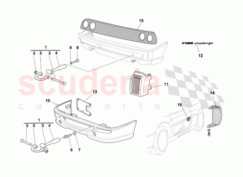 Part Diagram for Ferrari 170900