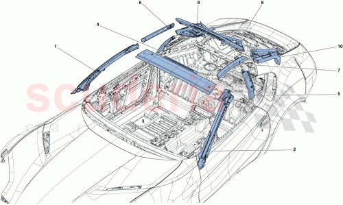 Part Diagram for Ferrari 88152400