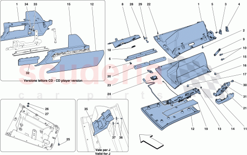 Part Diagram for Ferrari 67332600