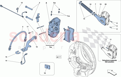 Part Diagram for Ferrari 294301
