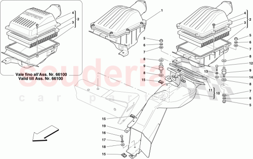 Part Diagram for Ferrari 81266200