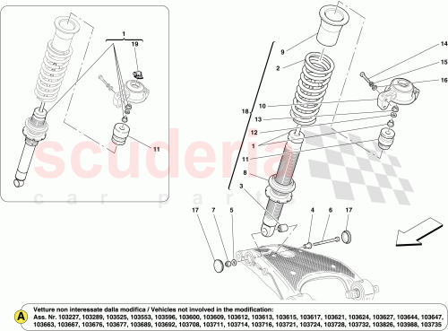 Part Diagram for Ferrari 220378