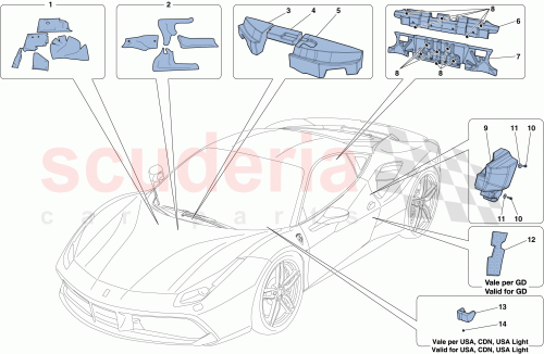 Part Diagram for Ferrari 86719400
