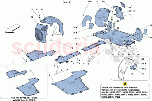 Part Diagram for Ferrari 84407500