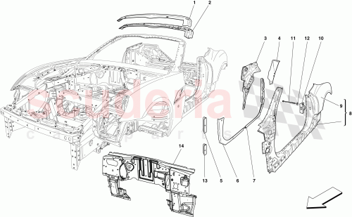 Part Diagram for Ferrari 82830611