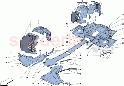 Part Diagram for Ferrari 87496700