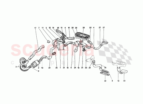 Part Diagram for Ferrari 61453700
