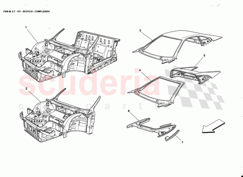 Part Diagram for Ferrari 64408000