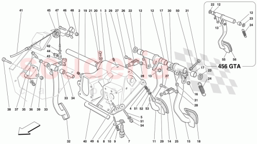 Part Diagram for Ferrari 168556