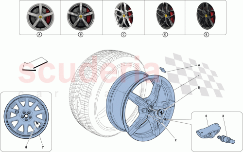 Part Diagram for Ferrari 327112