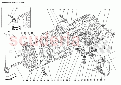 Part Diagram for Ferrari 174513