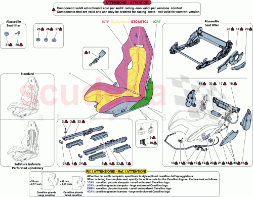 Part Diagram for Ferrari 86772900