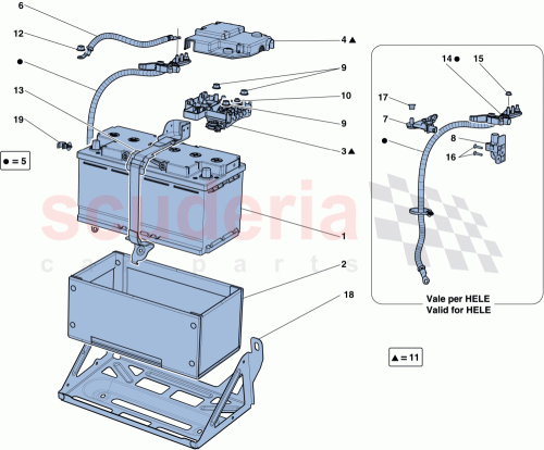 Part Diagram for Ferrari 317460