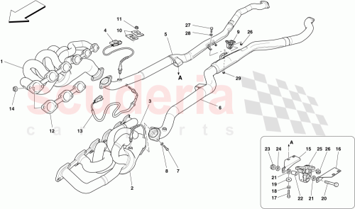 Part Diagram for Ferrari 267609