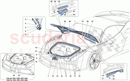 Part Diagram for Ferrari 87432211