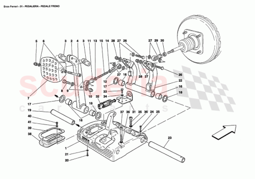 Part Diagram for Ferrari 186056