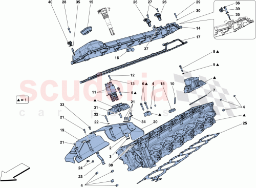 Part Diagram for Ferrari 324097