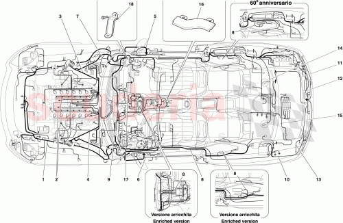 Part Diagram for Ferrari 228177