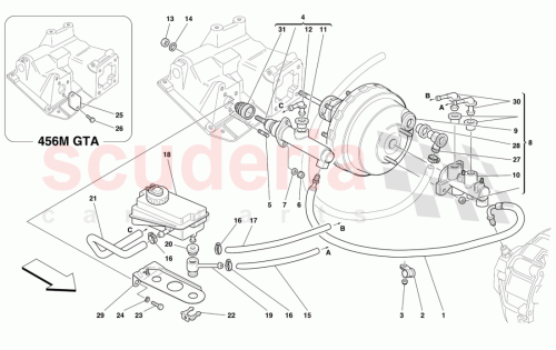 Part Diagram for Ferrari 177034