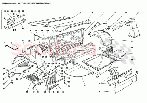 Part Diagram for Ferrari 65915200