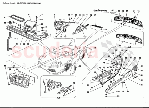 Part Diagram for Ferrari 67755800