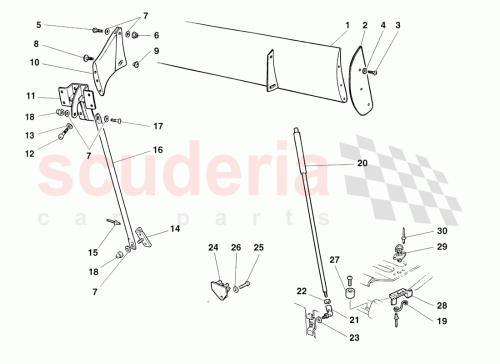 Part Diagram for Ferrari 65253400