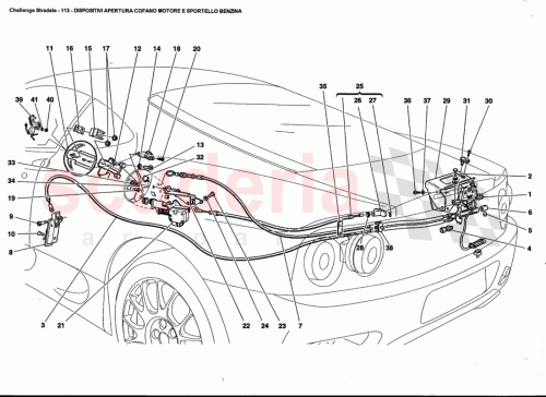 Part Diagram for Ferrari 67642200
