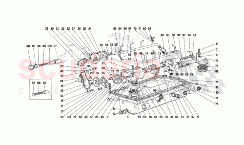 Part Diagram for Ferrari 124924