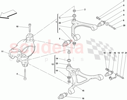 Part Diagram for Ferrari 236923