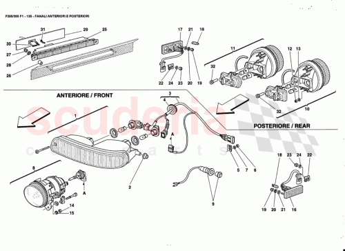 Part Diagram for Ferrari 178073