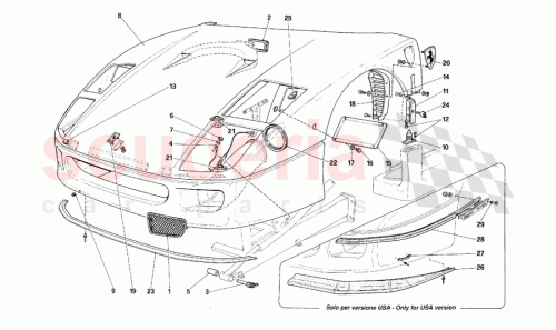 Part Diagram for Ferrari 62469200