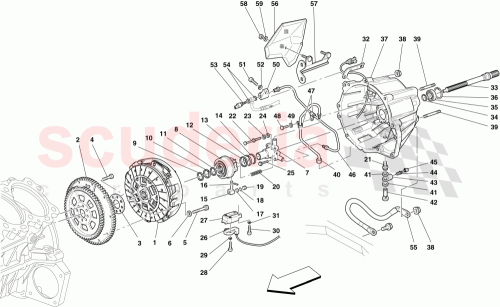 Part Diagram for Ferrari 14305534
