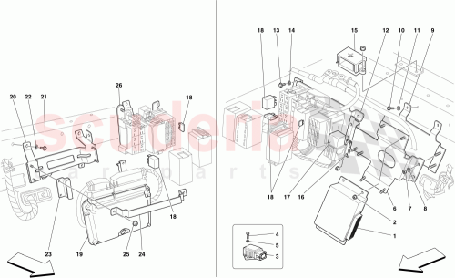 Part Diagram for Ferrari 317783