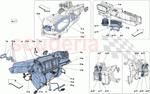 Part Diagram for Ferrari 85894900