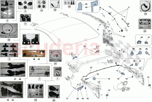 Part Diagram for Ferrari 82462900