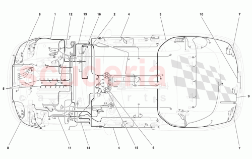 Part Diagram for Ferrari 180500