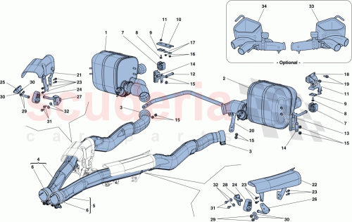 Part Diagram for Ferrari 296892