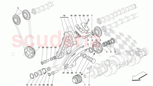 Part Diagram for Ferrari 170801