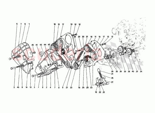 Part Diagram for Ferrari 104148