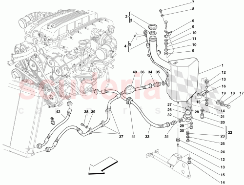 Part Diagram for Ferrari 196276