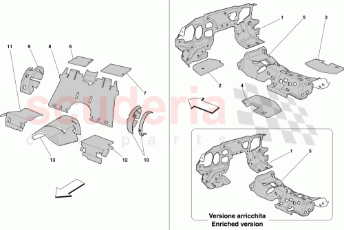Part Diagram for Ferrari 67794500