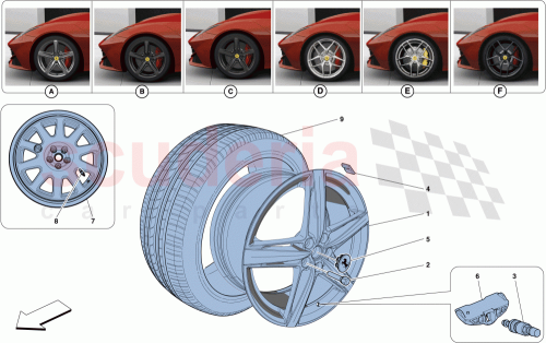 Part Diagram for Ferrari 283184