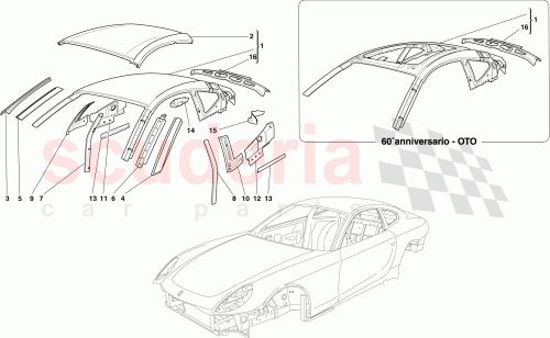Part Diagram for Ferrari 66861311
