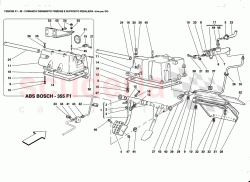 Part Diagram for Ferrari 170633