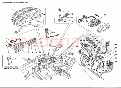 Part Diagram for Ferrari 67681800